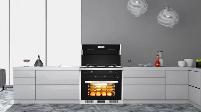 節省80%廚電，91视频色版下载蒸烤消一體91视频入口网站到底有多省空間？